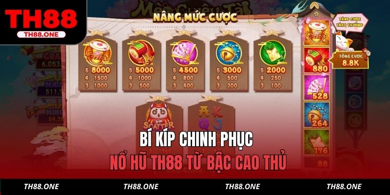 Bí kíp chinh phục nổ hũ TH88 từ bậc cao thủ