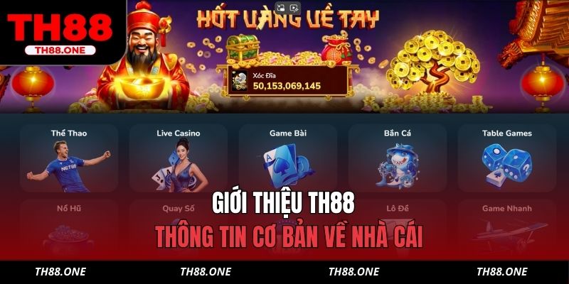 Giới thiệu TH88 - Thông tin cơ bản về nhà cái