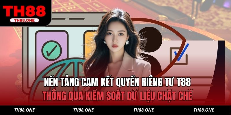 Nền tảng cam kết quyền riêng tư T88 thông qua kiểm soát dữ liệu chặt chẽ